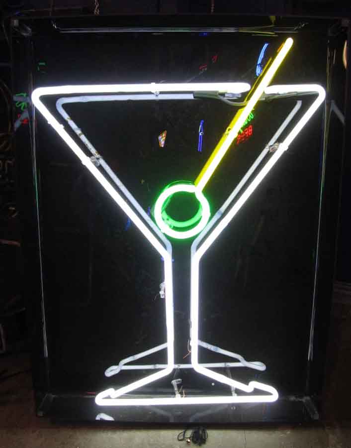 MARTINI GLASS NEON in NEONS/LIGHT UP SIGNS > BAR/SPORT NEONS