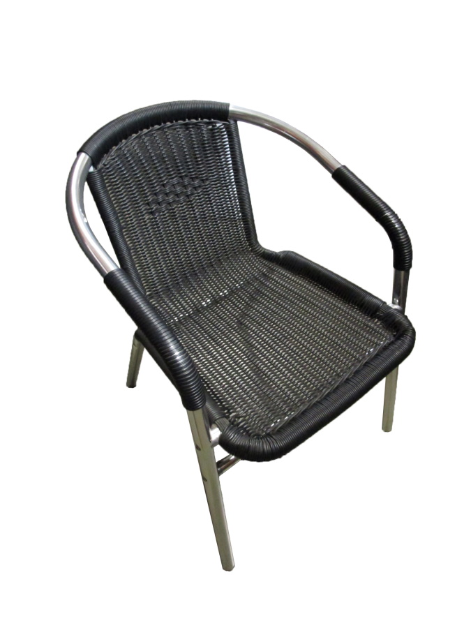 BLACK RATTAN CHAIRS in TABLES/BASES/CHAIRS > CHAIRS