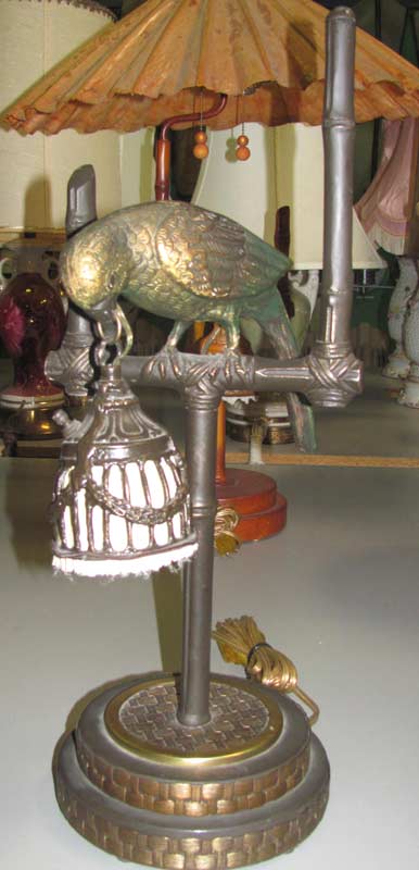 Parrot Lamp In Lighting Table Lamps, Tropical Parrot Floor Lamp
