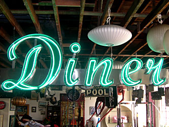 DECO DINER SIGN