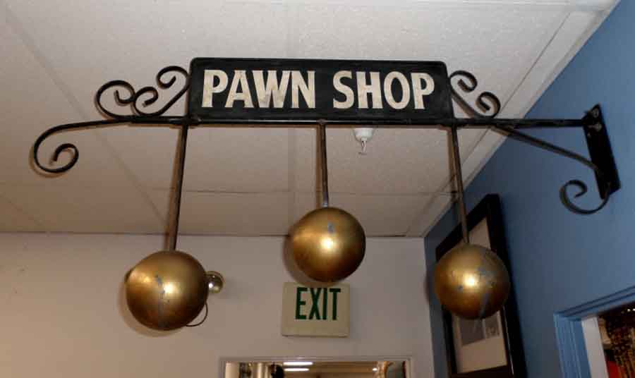 Pawn Shop Logo Three Balls