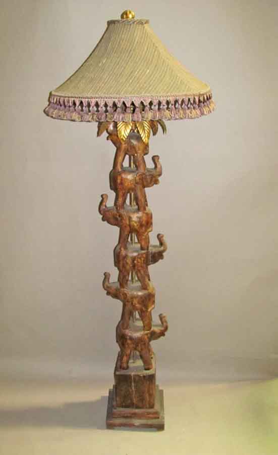 TRADITIONAL/EXOTIC in LIGHTING > FLOOR LAMPS EXOTIC/TROPICAL