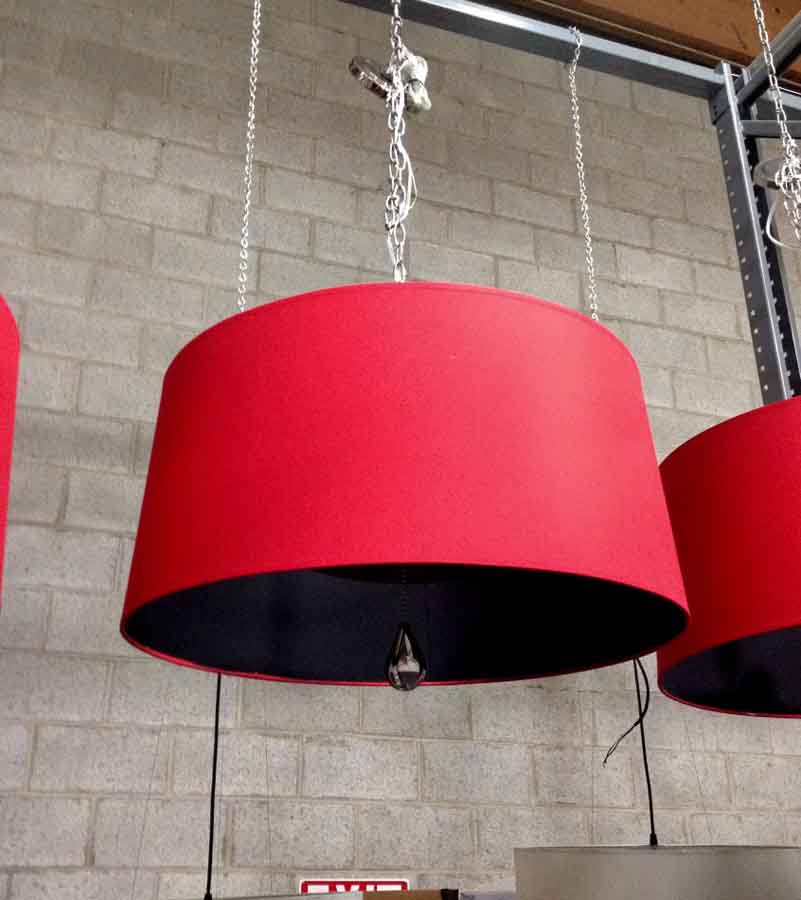 RED DRUM in LIGHTING HANGING LAMPS TRADITIONAL