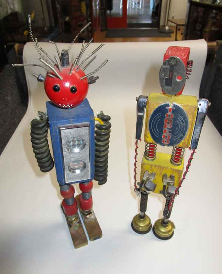 HOMEMADE ROBOTS in ROBOTS
