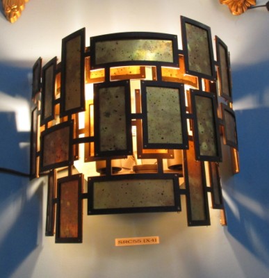 BRASS AND BLACK SQUARES
