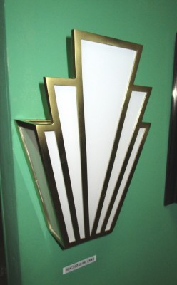GOLD SCONCE