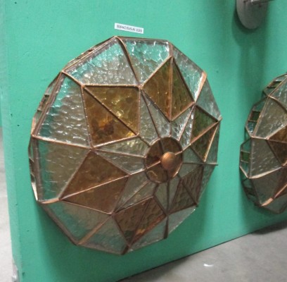 *WALL MOUNT LEADED GLASS
