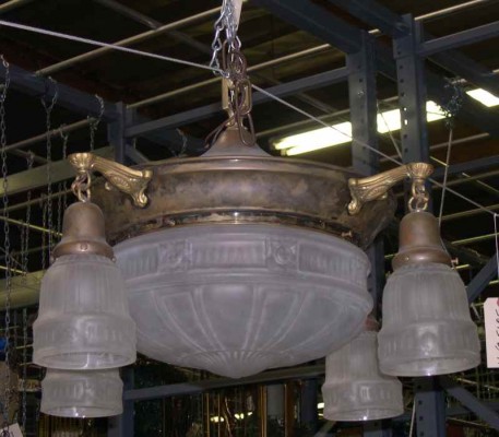 BRASS CHANDELIER