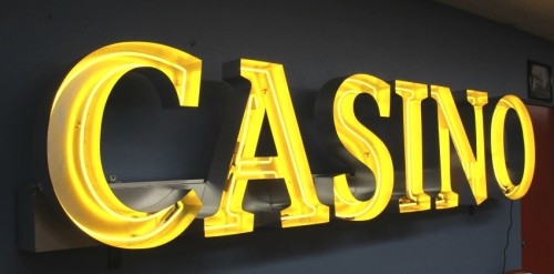 LARGE CASINO NEON SIGN