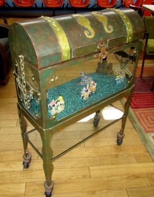 TREASURE CHEST FISH TANK