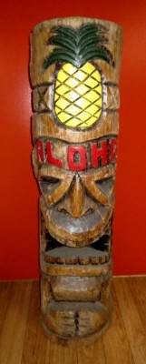 TIKI GOD TOTEM POLE