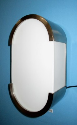 BRUSHED ALUM. & WHITE