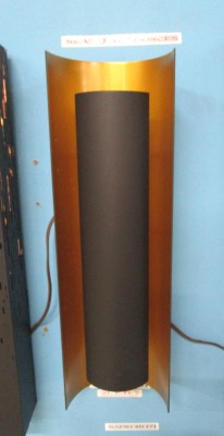 *BRASS AND BLACK SCONCE