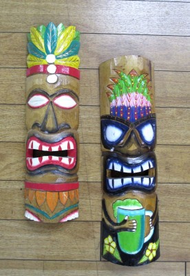 TIKI GOD TOTEM WALL ART