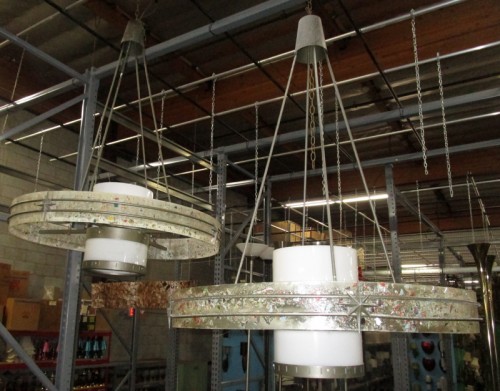 29"ROUND ABTRACT FIXTURE