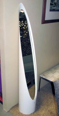 TALL OVAL MIRROR