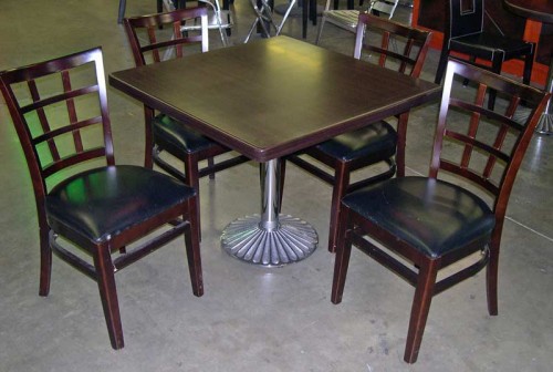 TABLES AND CHAIRS