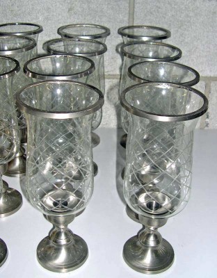 RESTAURANT CANDLE HOLDERS