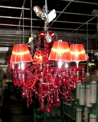 RED CHANDELIER
