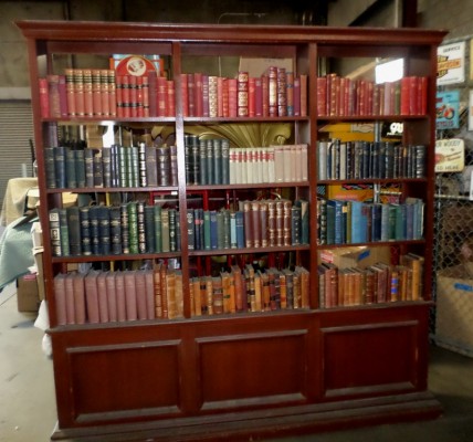 ROLLING BOOK CASE
