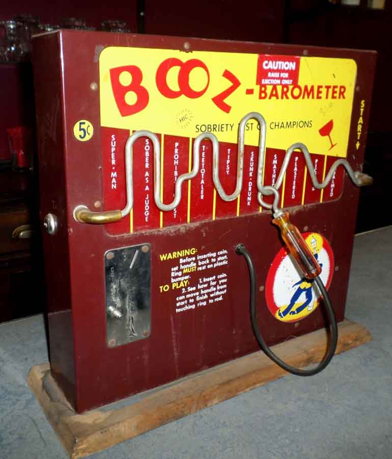 BOOZ BAROMETER GAME in BAR > GAMES