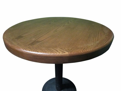 30" ROUND OAK TABLE TOP