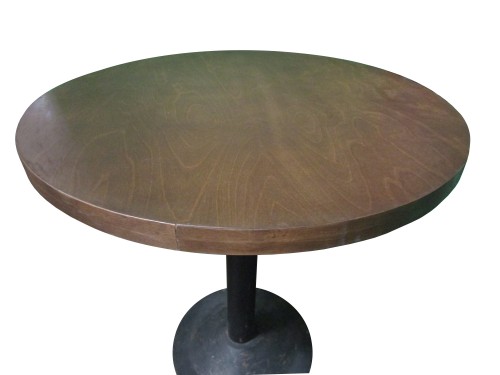 30" ROUND WALNUT