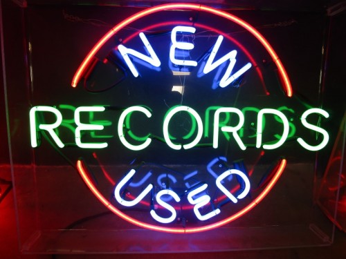 NEW USED RECORDS NEON