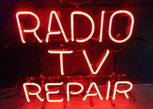 RADIO TV REPAIR NEON