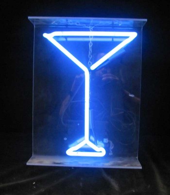 MARTINI GLASS NEON