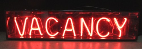 VACANCY NEON