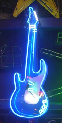 ELECTRIC GUITAR NEON