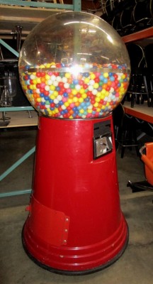 OVERSIZE GUMBALL MACHINE