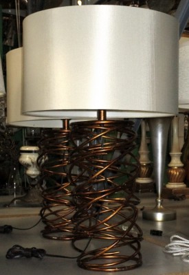 COPPER COIL LAMPS
