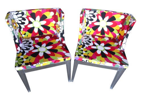 COLORFUL FLORAL CHAIRS