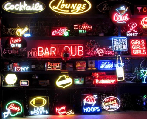 ASSORTED NEON SIGNS