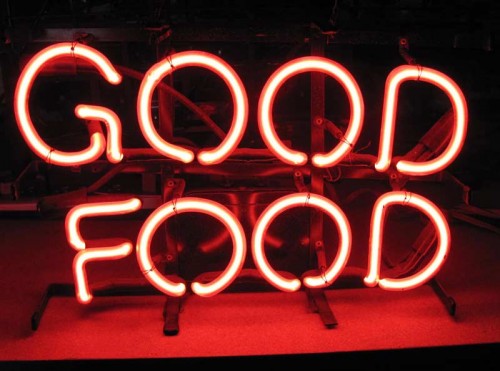 GOOD FOOD NEON