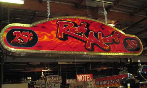 RED ALERT SIGN