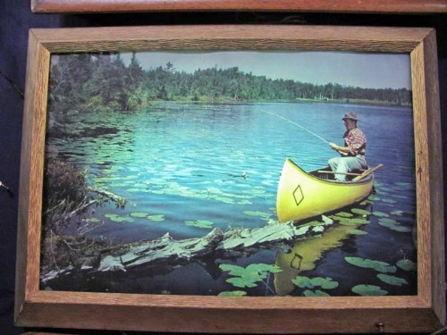 MAN IN CANOE