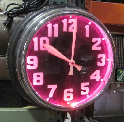 NEON CLOCK