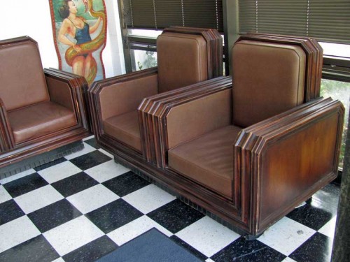 TRAIN STATION CHAIRS