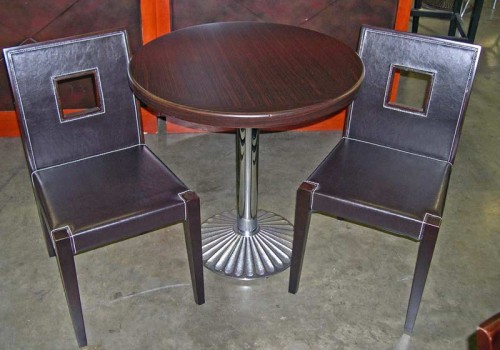 BROWN LEATHER CHAIRS