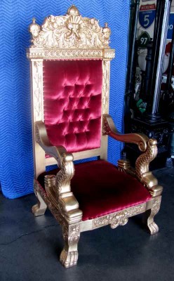GOTHIC THRONE CHAIR