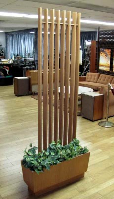 BLONDE WOOD ROOM DIVIDER