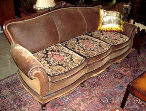 MOHAIR SOFA