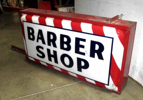 BARBER SHOP SIGN