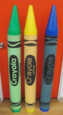 OVERSIZE CRAYONS