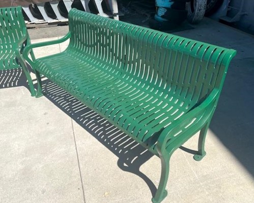 GREEN PARK BENCHES