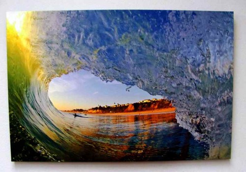 BEACH ART-WAVE BARREL