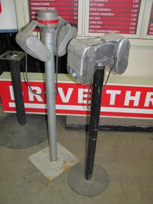 DRIVE-IN SPEAKERS